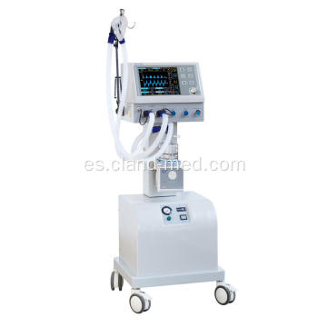 Equipo de respiración médico del respirador del hospital ICU con el compresor de aire